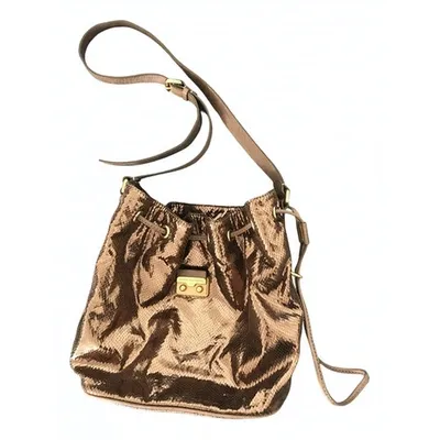 Pre-owned Marc By Marc Jacobs Leather Handbag In Brown