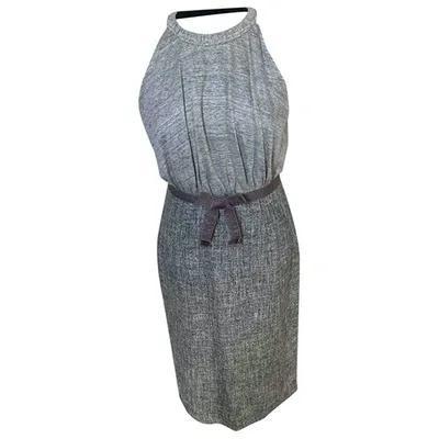 Pre-owned Giambattista Valli Mid-length Dress In Grey