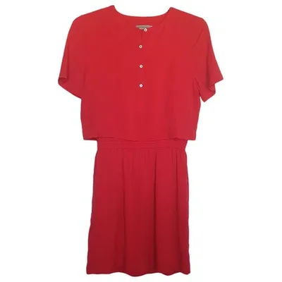 Pre-owned Calvin Klein Mid-length Dress In Red