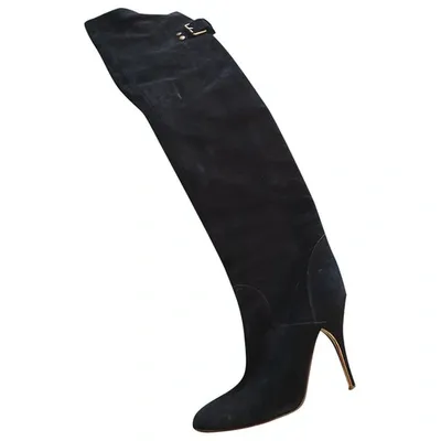 Pre-owned Chloé Boots In Black