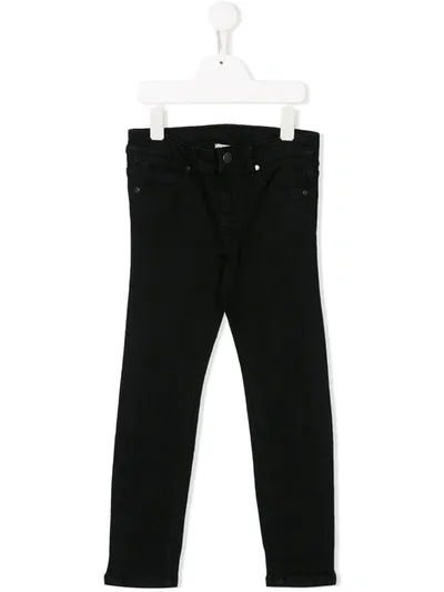 Stella Mccartney Kids' Straight-leg Jeans In Black