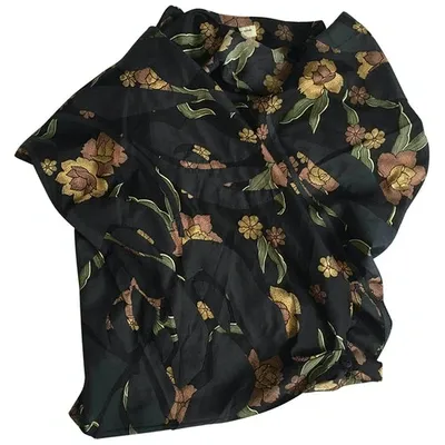 Pre-owned Dries Van Noten Silk Blouse In Multicolour