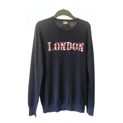 Pre-owned Markus Lupfer Wool Jumper In Blue