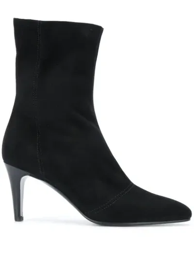 Michel Vivien Lovely Ankle Boots In Black