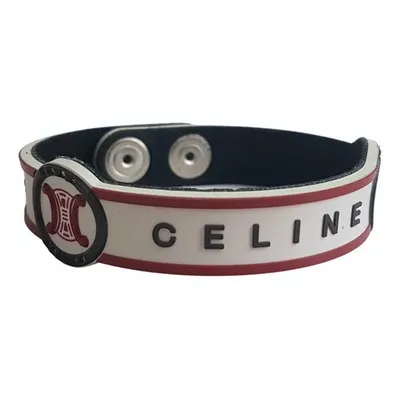 Pre-owned Celine Bracelet In Blue