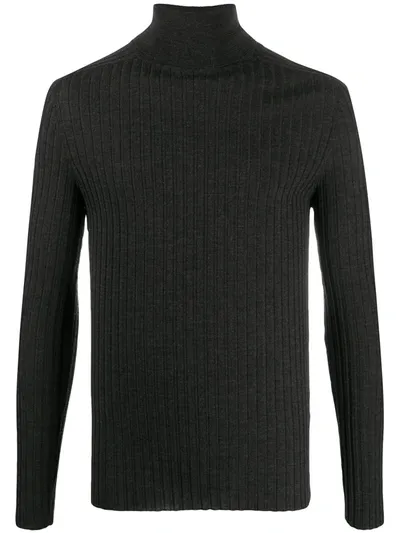 Transit Ribbed-knit Jumper In Grey