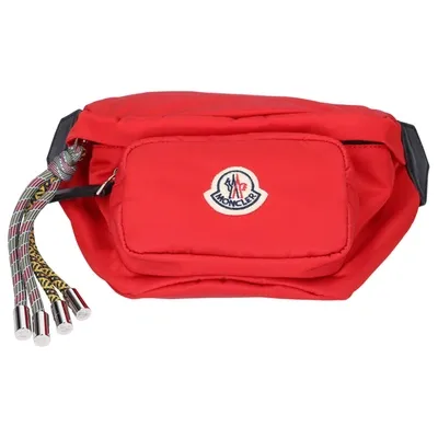 Moncler Women Belt Bag Felice Nylon Logo Red