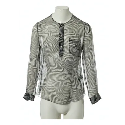 Pre-owned Isabel Marant Étoile Silk Blouse In Black