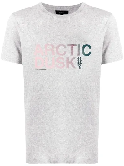 Ron Dorff Arctic Dusk T-shirt In Grey