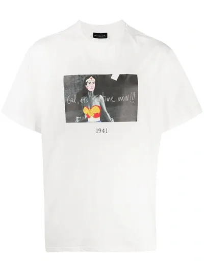 Throwback Tbt Wonder Cotton T-shirt In White