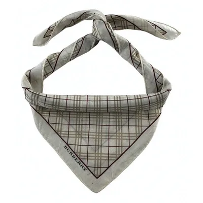 Pre-owned Burberry Scarf & Pocket Square In Other