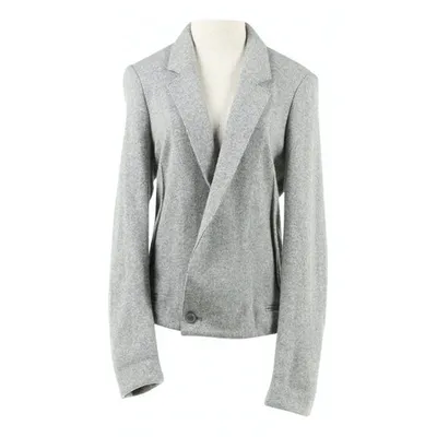 Pre-owned Haider Ackermann Wool Blazer In Navy