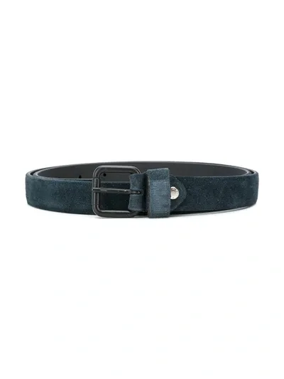 Paolo Pecora Kids' Skinny Belt In Blue