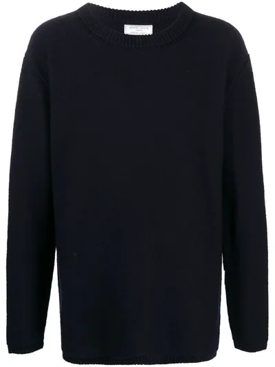 Société Anonyme Chunky Knit Jumper In Blue