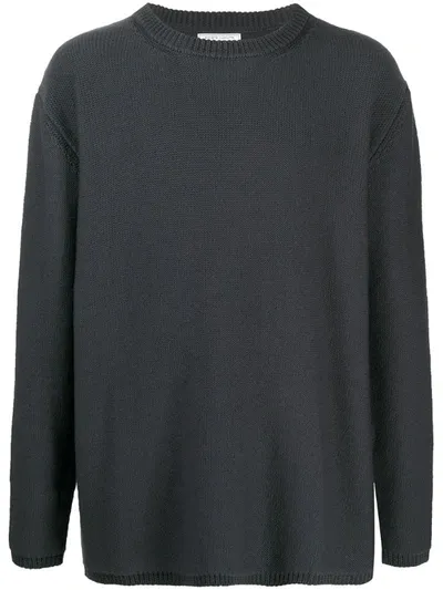 Société Anonyme Chunky Knit Jumper In Blue