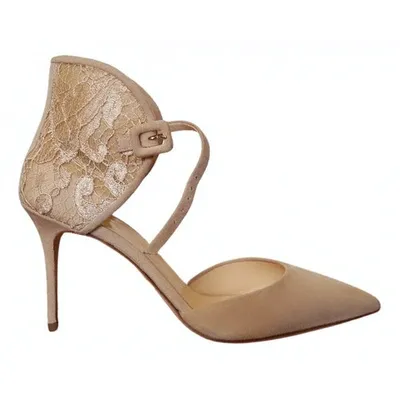 Pre-owned Giuseppe Zanotti Heels In Beige