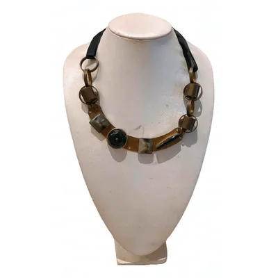 Pre-owned Marni Necklace In Multicolour