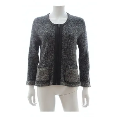 Pre-owned Rag & Bone Wool Cardigan In Black