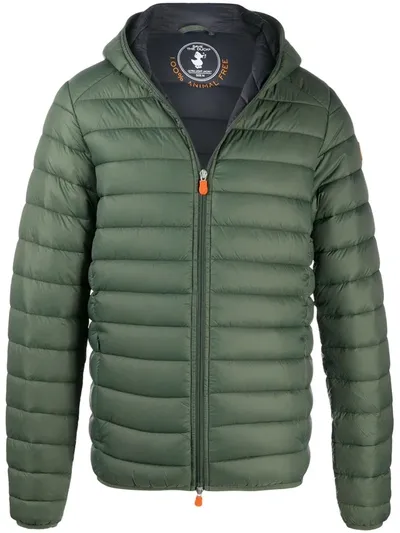 Save The Duck D3065m Gigay Padded Jacket In Green