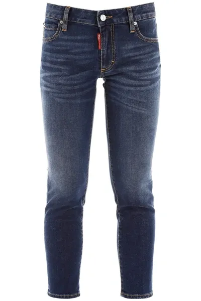 Dsquared2 Twiggy Jeans In Blue