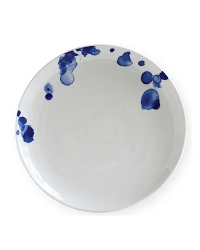 Bernardaud Origine Ondee Dinner Plate, 10.6" In White/blue