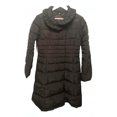 Pre-owned Moncler Puffer In Black