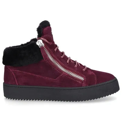 Giuseppe Zanotti High-top Sneakers Kriss In Red