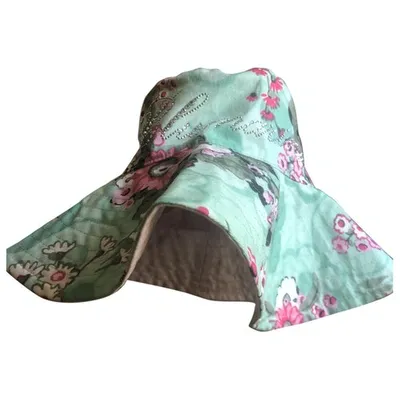 Pre-owned Blumarine Hat In Green