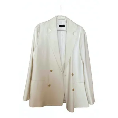 Pre-owned Joseph Jacket In White