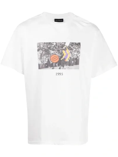 Throwback 1993 Photographic Print T-shirt In White