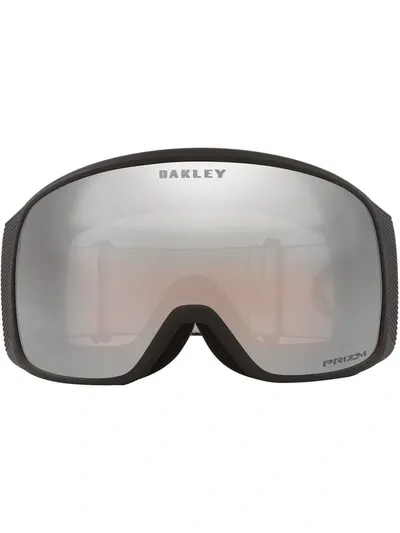 Oakley Womens Oo7104 00 Flight Tracker L Prizm™ Snow Goggles Black