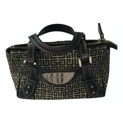 Pre-owned Givenchy Cloth Handbag In Black