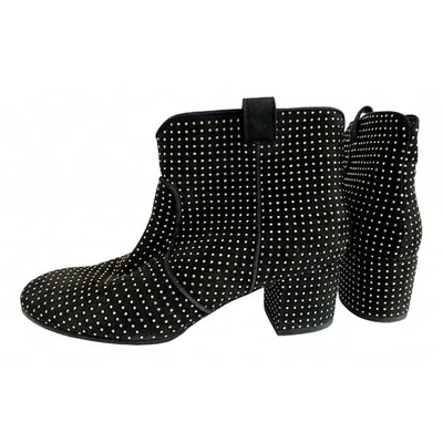 Pre-owned Laurence Dacade Ankle Boots In Black