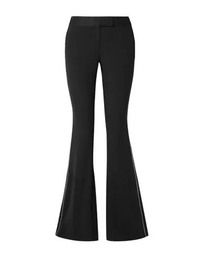 Rachel Zoe Crystal-embellished Crepe Flared Pants In Black