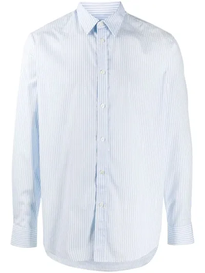 Zadig & Voltaire Stripe Print Shirt In Blue