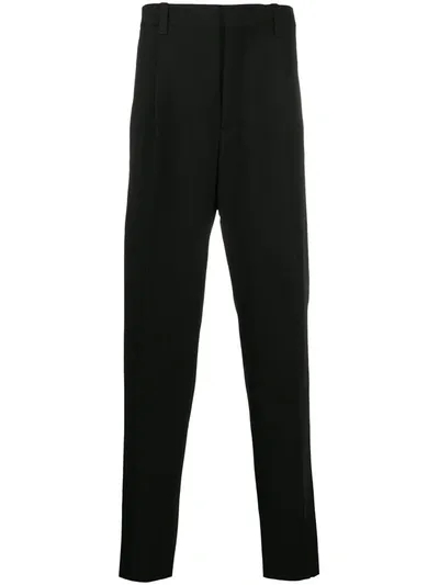 Oamc Straight-leg Tailored Trousers In Black