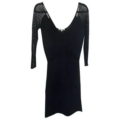 Pre-owned Faith Connexion Mini Dress In Black