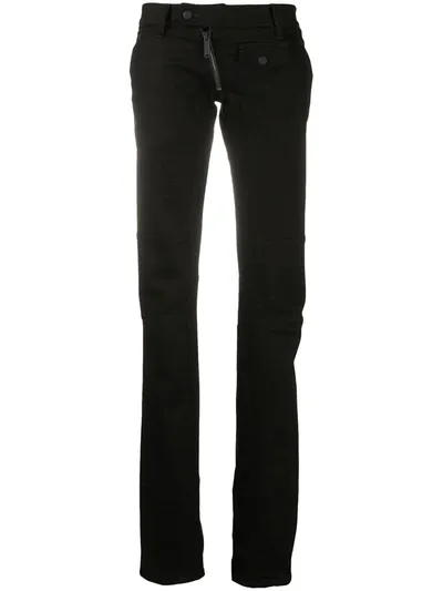 Dsquared2 Straight-leg Jeans In Black