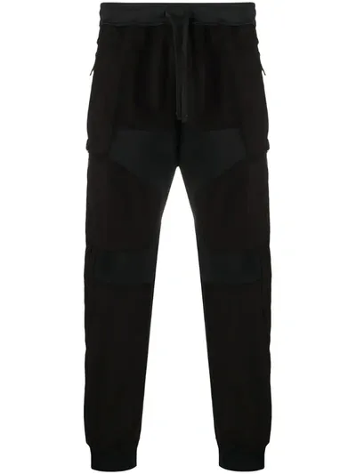 Stone Island Shadow Project Tapered Leg Trousers In Black