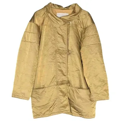 Pre-owned Nina Ricci Coat In Yellow