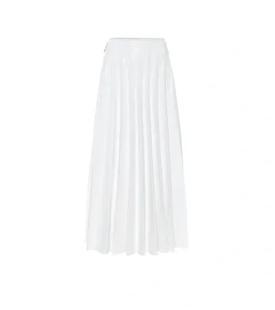 Peter Do Sequined High-rise Midi Skirt In White