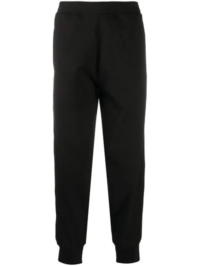 Neil Barrett Side-stripe Track Pants In Black