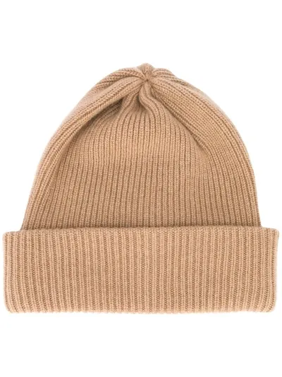 Max Mara Rotondo Camel-hue Cashmere Beanie