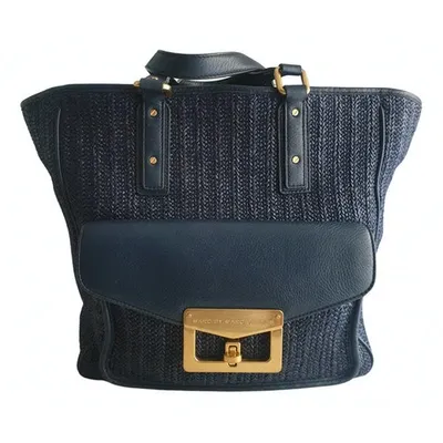 Pre-owned Marc By Marc Jacobs Handbag In Navy