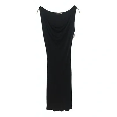 Pre-owned Joseph Mid-length Dress In Black