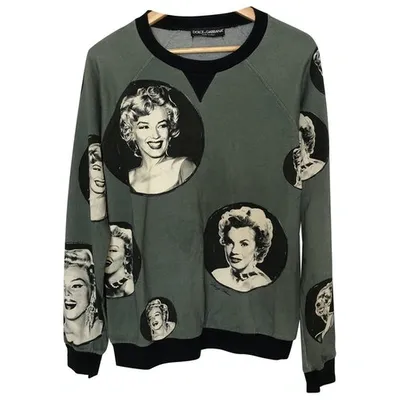 Pre-owned Dolce & Gabbana Sweatshirt In Grey