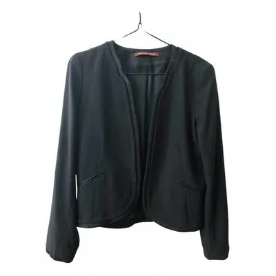 Pre-owned Comptoir Des Cotonniers Black Polyester Jacket