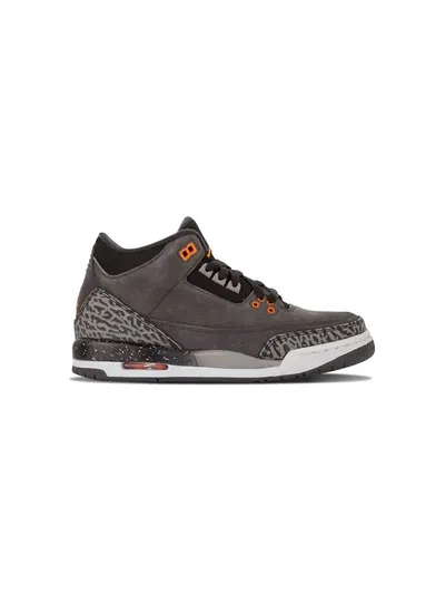 Nike Kids' Air Jordan 3 Retro Sneakers In Grey