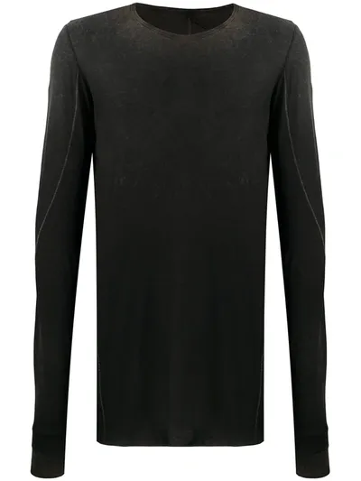 Masnada Lightweight Longsleeved Top In Brown