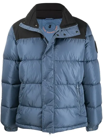 Save The Duck D3941u Memi Padded Jacket In Blue